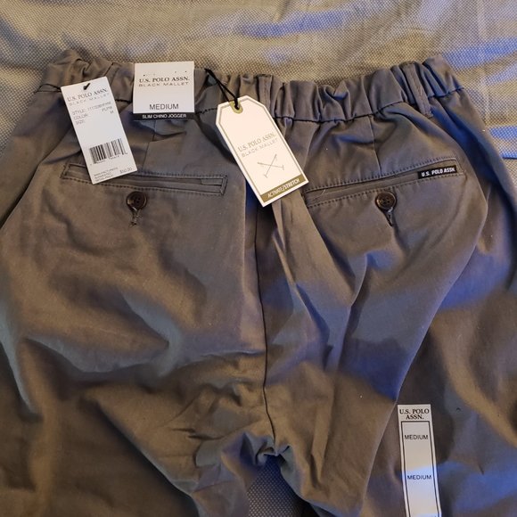 U.S. Polo Assn. slim chino jogger, size M, NWT - Picture 4 of 4